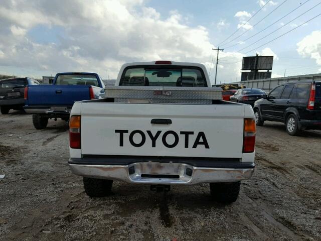 4TAPM62N9VZ250950 - 1997 TOYOTA TACOMA WHITE photo 6