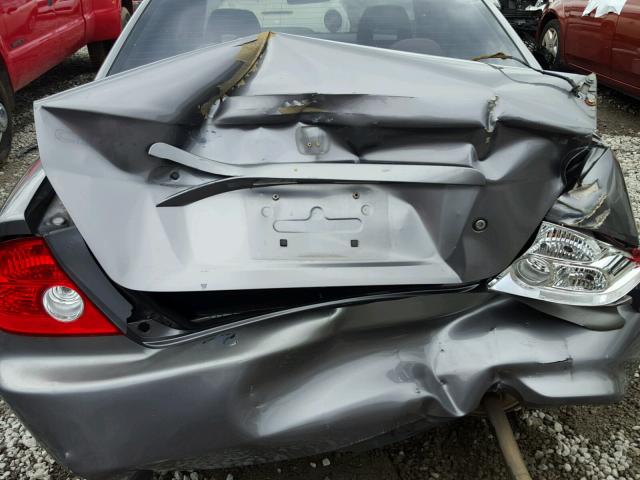 1HGEM22935L071752 - 2005 HONDA CIVIC EX ნაცრისფერი ფოტო 9