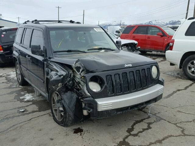 1J8FT48W97D398614 - 2007 JEEP PATRIOT LI BLACK photo 1