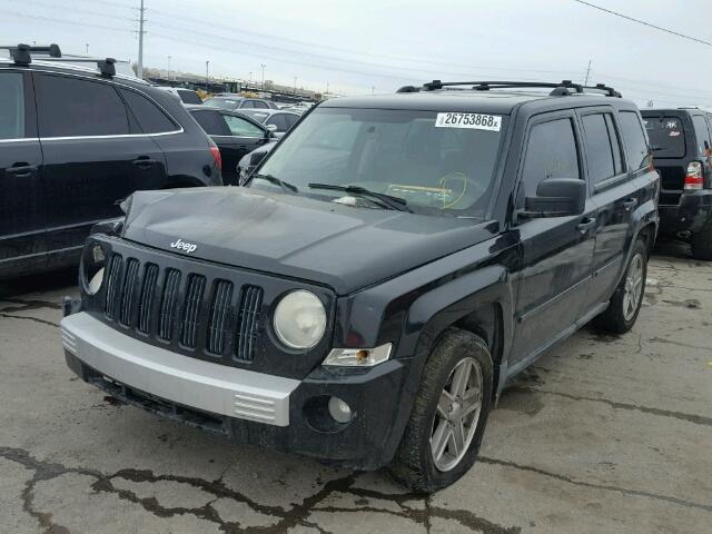 1J8FT48W97D398614 - 2007 JEEP PATRIOT LI BLACK photo 2