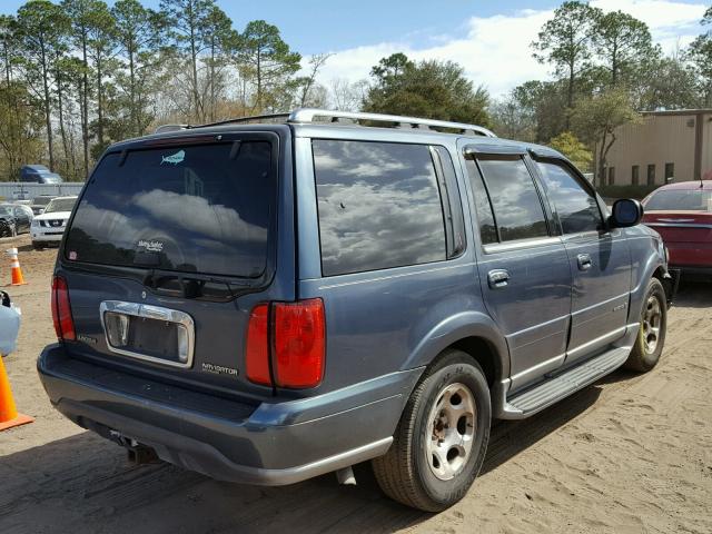 5LMRU27A0YLJ11477 - 2000 LINCOLN NAVIGATOR BLUE photo 4