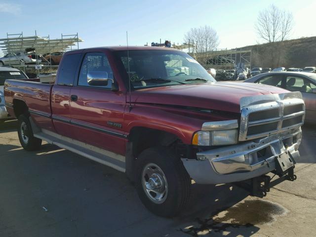 3B7KF23D6VM598858 - 1997 DODGE RAM 2500 RED photo 1