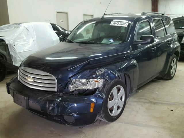 3GNCA13B69S602895 - 2009 CHEVROLET HHR LS BLUE photo 2