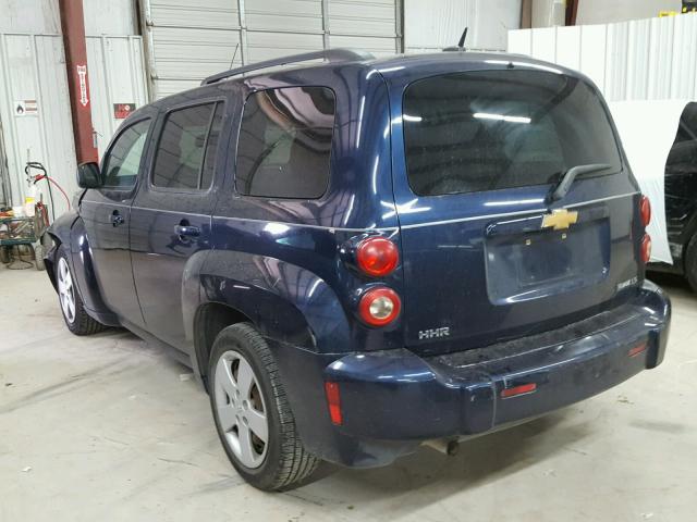 3GNCA13B69S602895 - 2009 CHEVROLET HHR LS BLUE photo 3