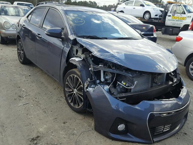 2T1BURHE4GC650872 - 2016 TOYOTA COROLLA L GRAY photo 1