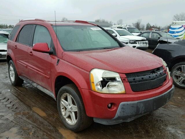 2CNDL73F166164158 - 2006 CHEVROLET EQUINOX LT RED photo 1