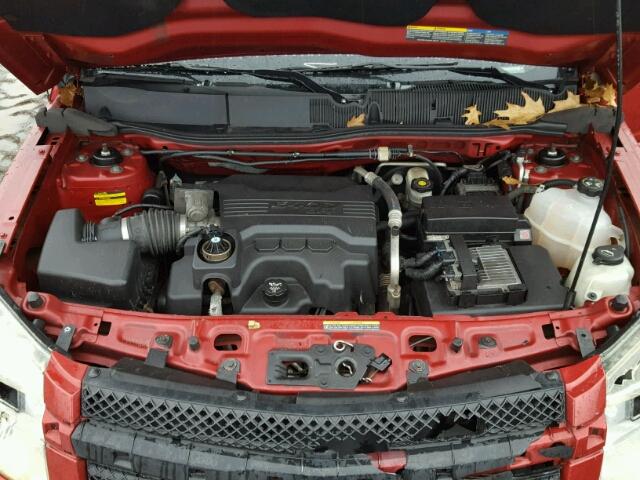 2CNDL73F166164158 - 2006 CHEVROLET EQUINOX LT RED photo 7