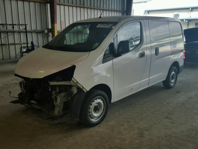 3N6CM0KN1FK711845 - 2015 NISSAN NV200 2.5S WHITE photo 2