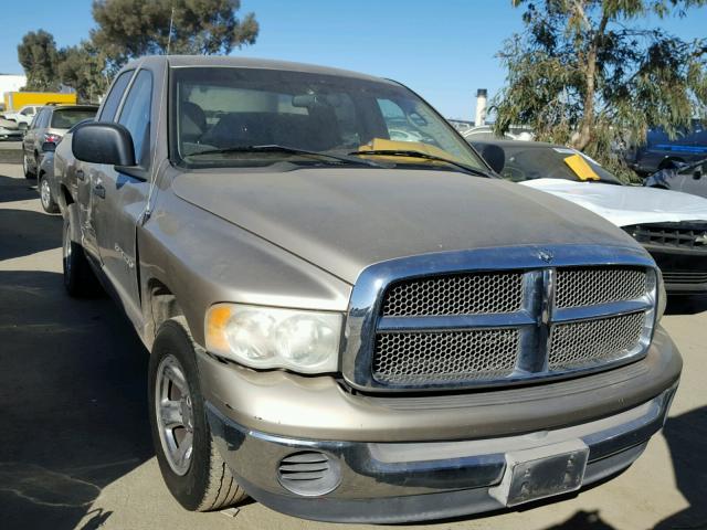 3D7HA18N12G143162 - 2002 DODGE RAM 1500 GOLD photo 1