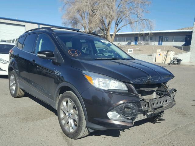 1FMCU9HX8DUB23434 - 2013 FORD ESCAPE SEL BROWN photo 1