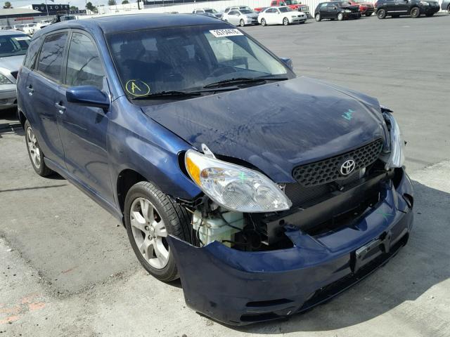 2T1KR32E13C061862 - 2003 TOYOTA MATRIX BLUE photo 1