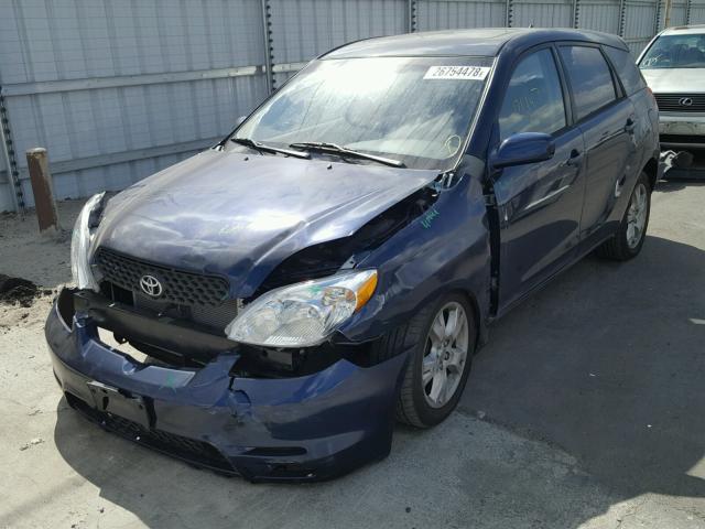 2T1KR32E13C061862 - 2003 TOYOTA MATRIX BLUE photo 2