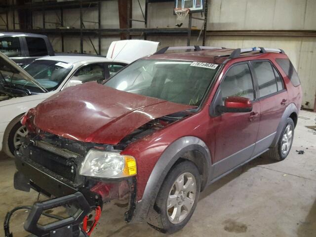 1FMZK02105GA49376 - 2005 FORD FREESTYLE RED photo 2