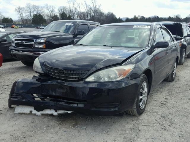 4T1BE32K43U258413 - 2003 TOYOTA CAMRY LE BLACK photo 2