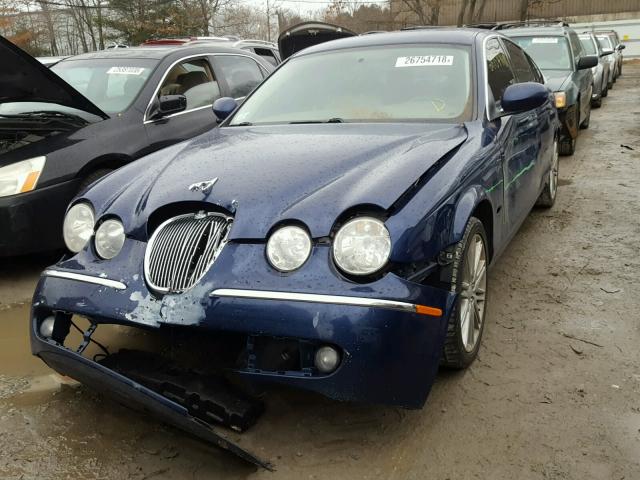 SAJWA01T95FN17335 - 2005 JAGUAR S-TYPE BLUE photo 2