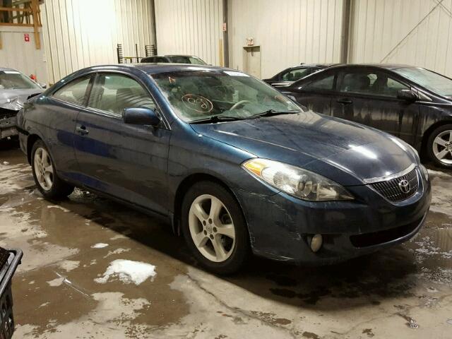 4T1CA30P74U017297 - 2004 TOYOTA CAMRY SOLA BLUE photo 1