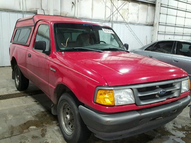 1FTCR10A7VPB58819 - 1997 FORD RANGER RED photo 1