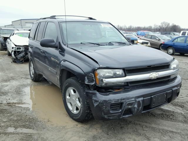 1GNDT13SX42328295 - 2004 CHEVROLET TRAILBLAZE GRAY photo 1