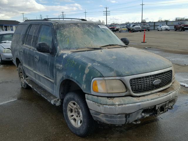 1FMRU1668YLB63532 - 2000 FORD EXPEDITION GREEN photo 1