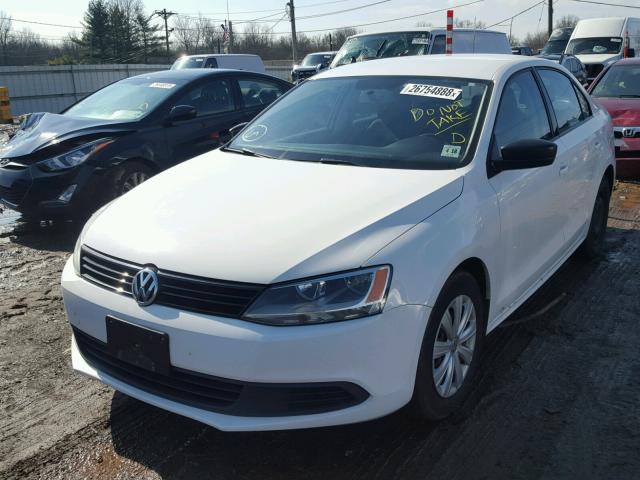 3VW2K7AJ0DM373817 - 2013 VOLKSWAGEN JETTA BASE 白色 照片 2