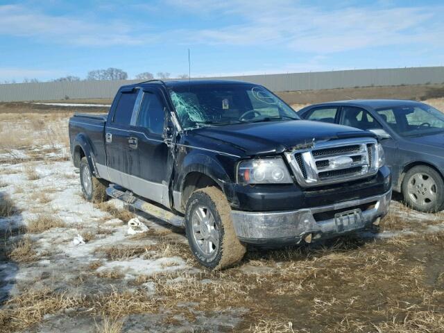 1FTPW14V47FA96182 - 2007 FORD F150 SUPER BLACK photo 1