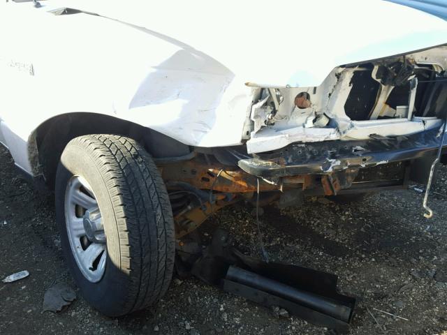 1FTYR10D79PA21840 - 2009 FORD RANGER WHITE photo 9