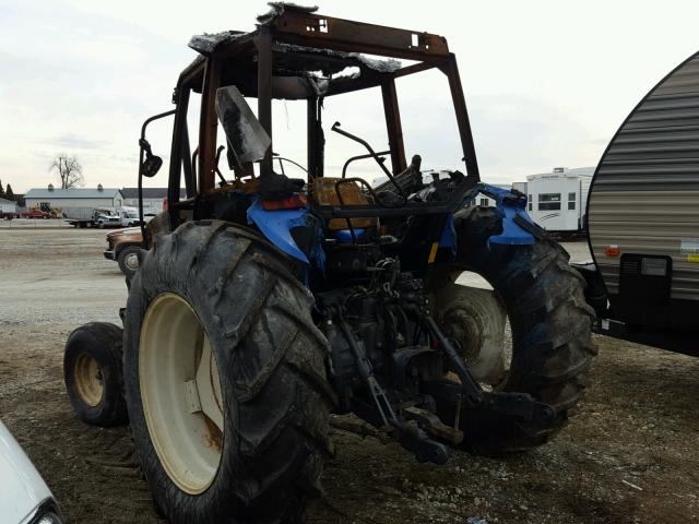 16028B - 2001 NEWH TRACTOR BLUE photo 3