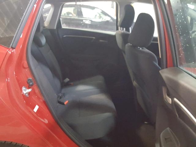 JHMGK5H57GS010351 - 2016 HONDA FIT LX أحمر صورة 6