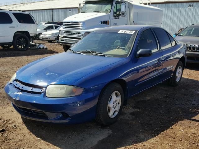 1G1JC52F857184167 - 2005 CHEVROLET CAVALIER BLUE photo 2