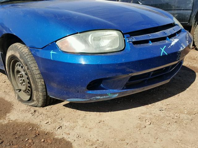 1G1JC52F857184167 - 2005 CHEVROLET CAVALIER BLUE photo 9