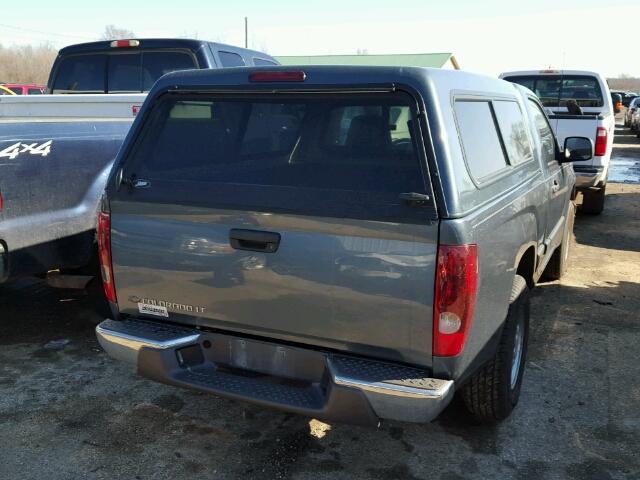 1GCCS149478225555 - 2007 CHEVROLET COLORADO BLUE photo 4