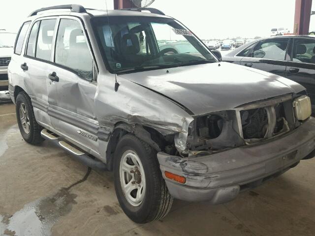 2CNBE13C826920437 - 2002 CHEVROLET TRACKER SILVER photo 9