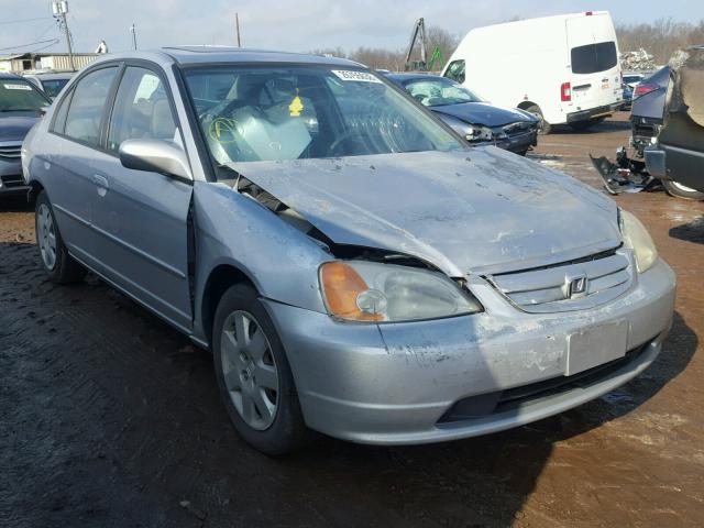 2HGES267X2H593740 - 2002 HONDA CIVIC EX SILVER photo 1