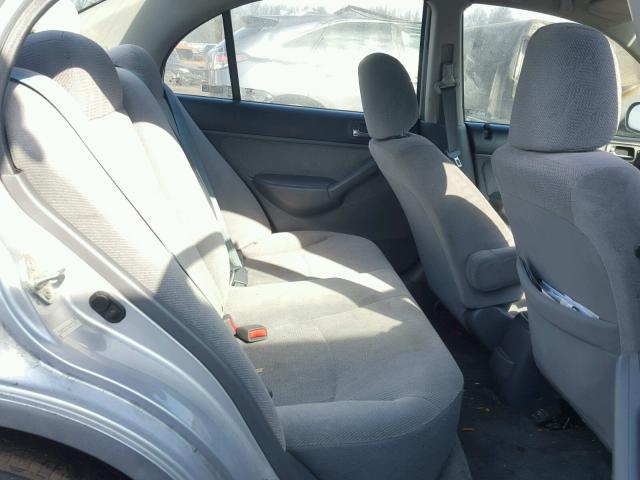 2HGES267X2H593740 - 2002 HONDA CIVIC EX ვერცხლისფერი ფოტო 6