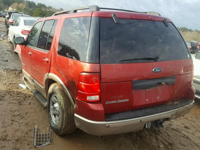 1FMDU74E02ZB68865 - 2002 FORD EXPLORER E RED photo 3