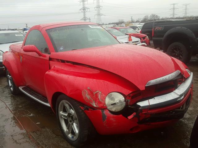 1GCES14P74B109076 - 2004 CHEVROLET SSR 红色 照片 1