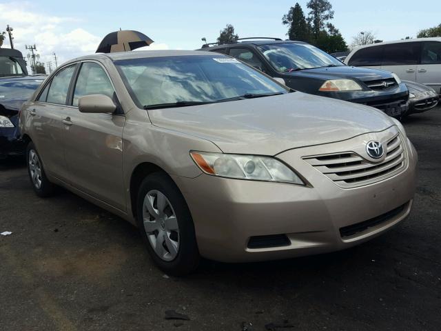 4T1BE46K47U642519 - 2007 TOYOTA CAMRY NEW GOLD photo 1