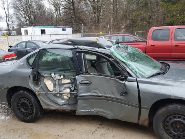 2G1WF52E049294910 - 2004 CHEVROLET IMPALA GRAY photo 9