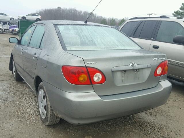 1NXBR32E94Z222992 - 2004 TOYOTA COROLLA CE GRAY photo 3