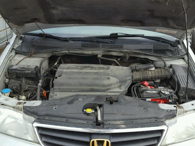 2HKRL18922H008324 - 2002 HONDA ODYSSEY EX SILVER photo 7