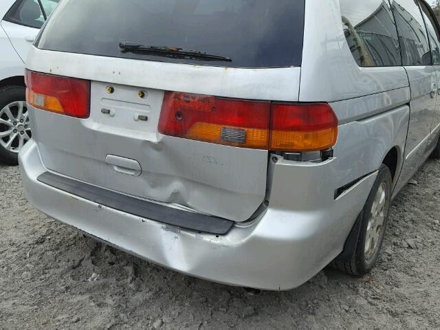 2HKRL18922H008324 - 2002 HONDA ODYSSEY EX SILVER photo 9