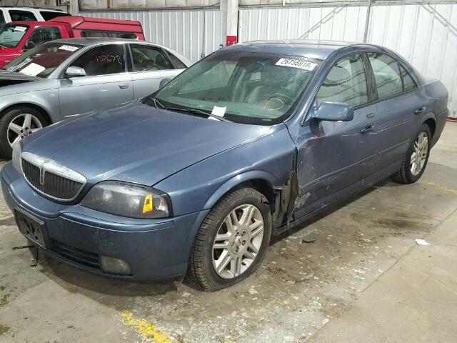 1LNHM87A45Y644528 - 2005 LINCOLN LS BLUE photo 2