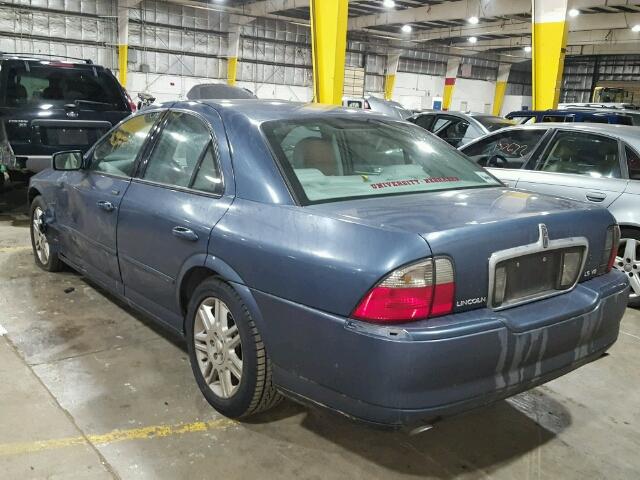 1LNHM87A45Y644528 - 2005 LINCOLN LS 蓝色 照片 3