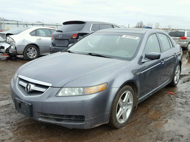 19UUA66236A018782 - 2006 ACURA 3.2TL GRAY photo 2