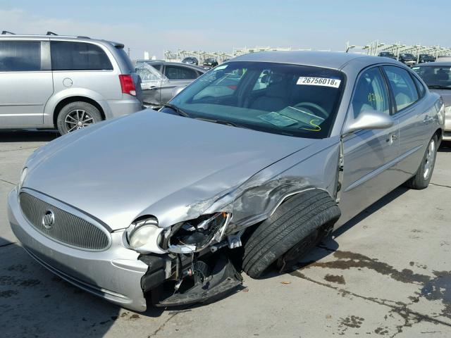 2G4WC582X61113905 - 2006 BUICK LACROSSE C SILVER photo 2