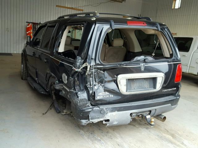 5LMFU28R53LJ46080 - 2003 LINCOLN NAVIGATOR შავი ფოტო 3
