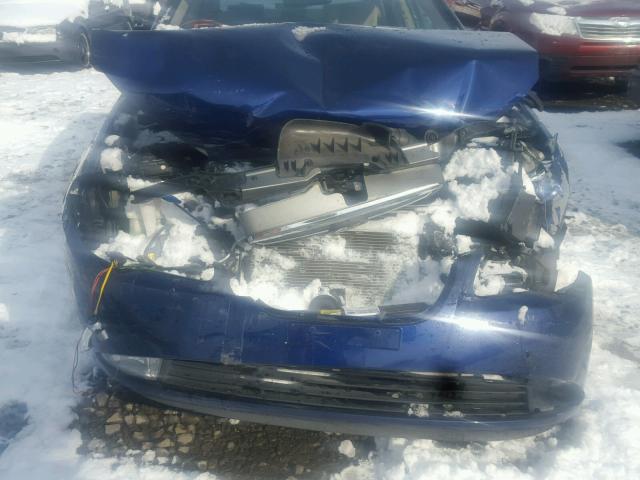 KMHDU46D58U554609 - 2008 HYUNDAI ELANTRA GL BLUE photo 9