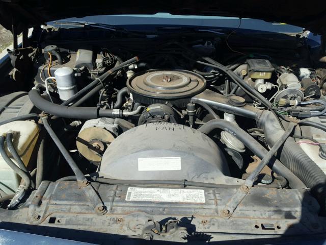 1G6AM6983E9143843 - 1984 CADILLAC DEVILLE BLUE photo 7