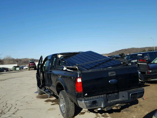 1FTSX215X8ED90937 - 2008 FORD F250 SUPER BLACK photo 3