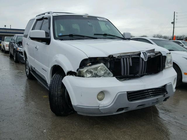 5LMFU27R63LJ28575 - 2003 LINCOLN NAVIGATOR WHITE photo 1